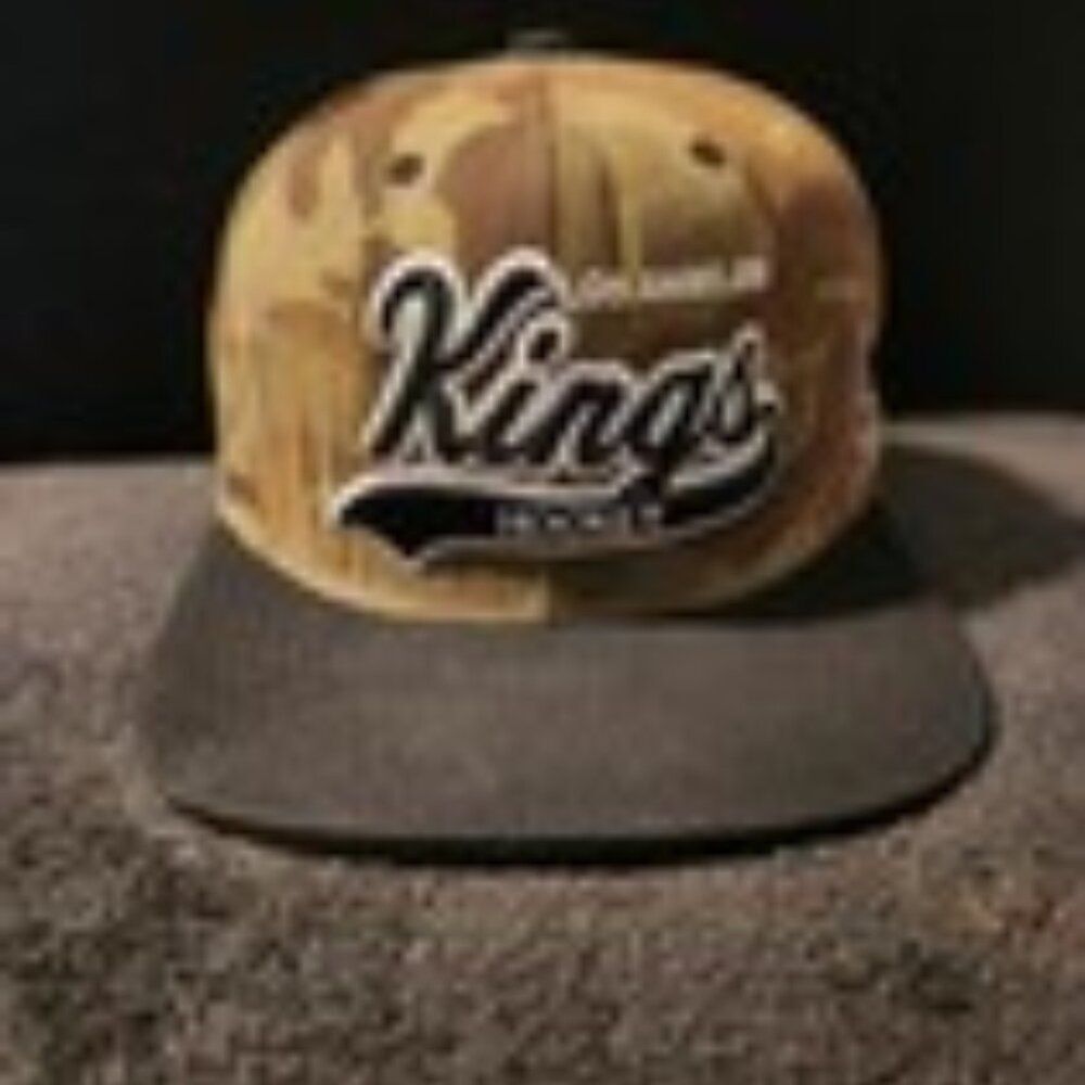 Los Angelas Kings Hockey Mitchell & Ness Camouflage 2014 Snap Back Hat